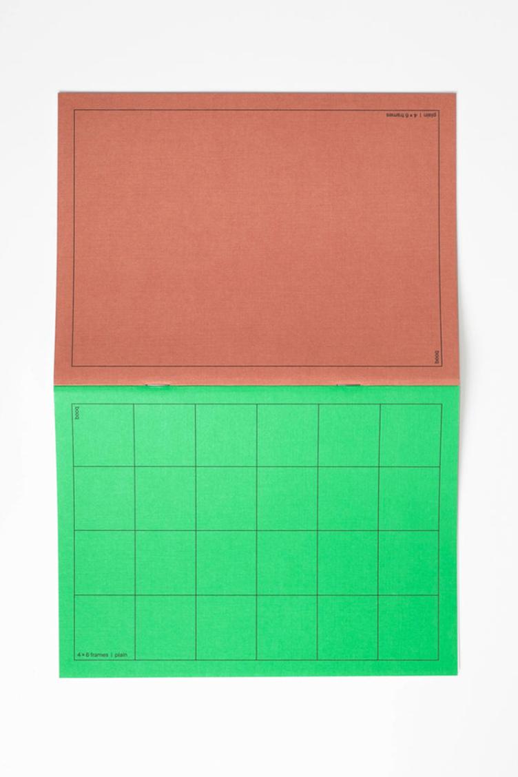 Notizbuch booq green/brown - 1