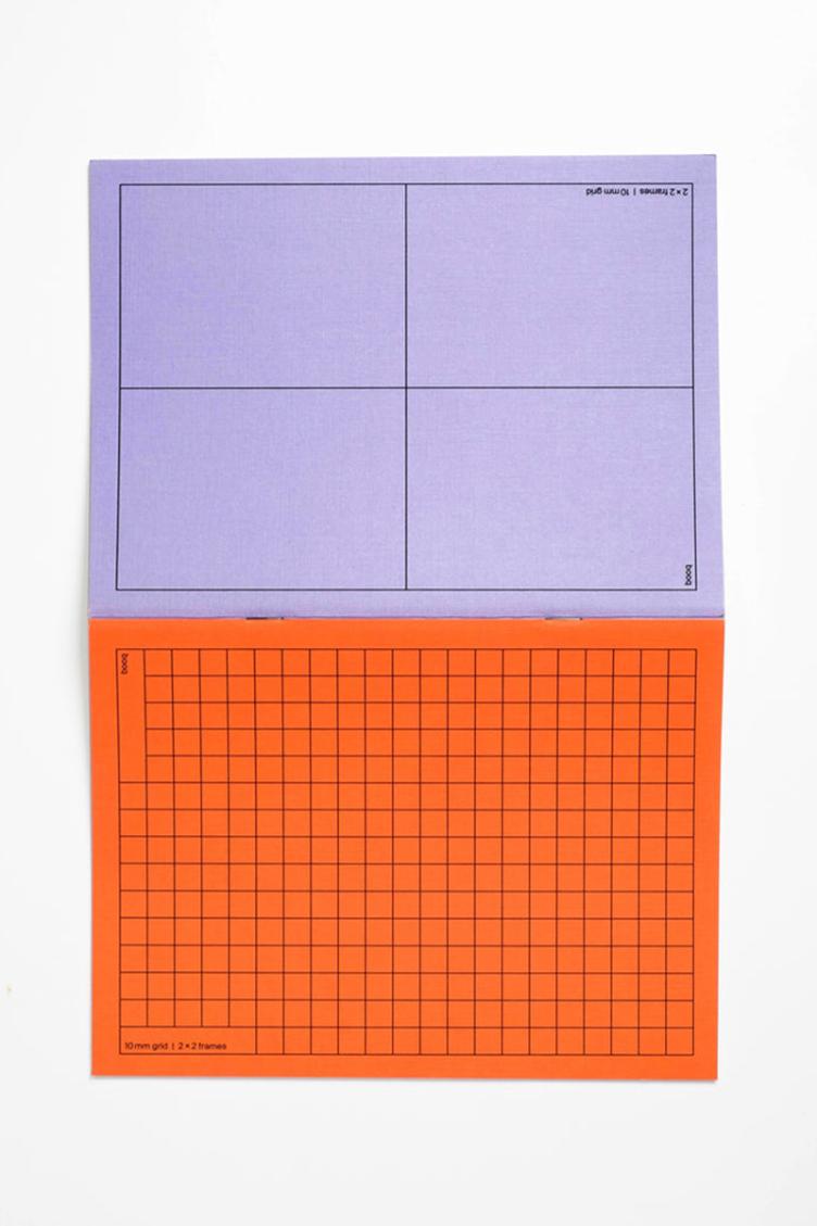 Notizbuch booq purple/orange - 1