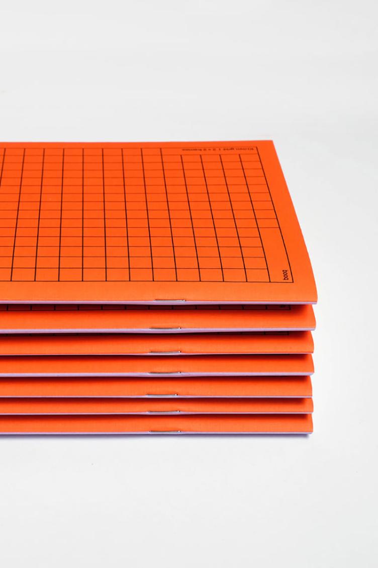Notizbuch booq purple/orange - 2