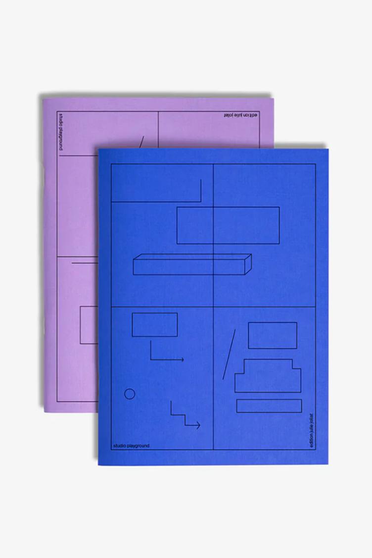 Notizbuch booq royal/purple - 0