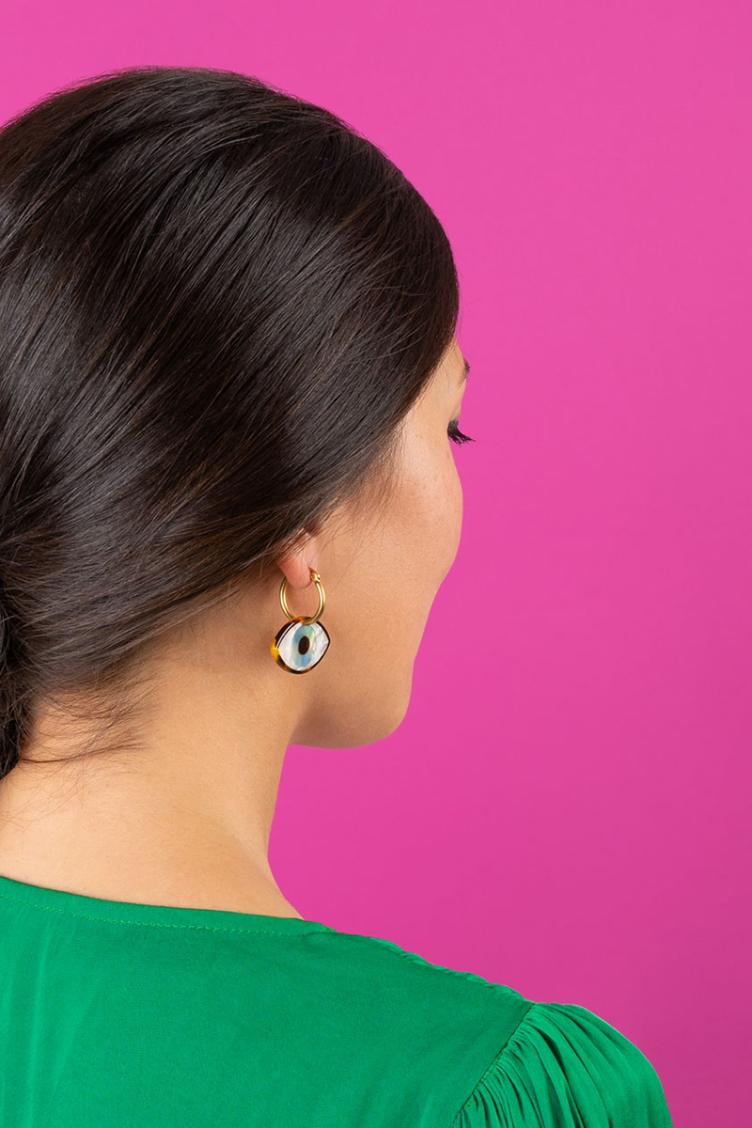 Ohrringe Blaue Augen - 0