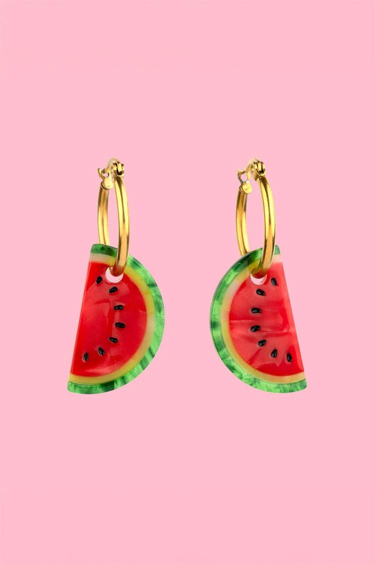 Ohrringe Wassermelone