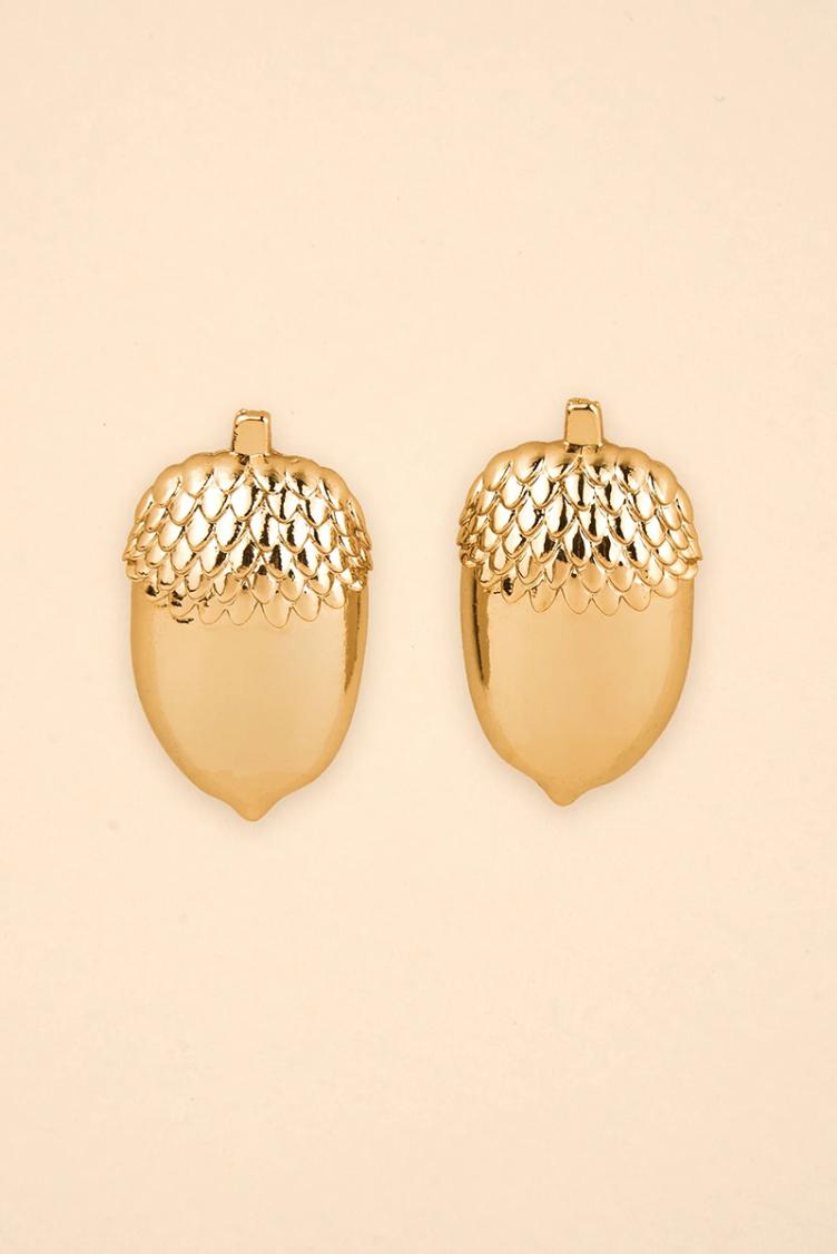 Ohrstecker Eichel - 2