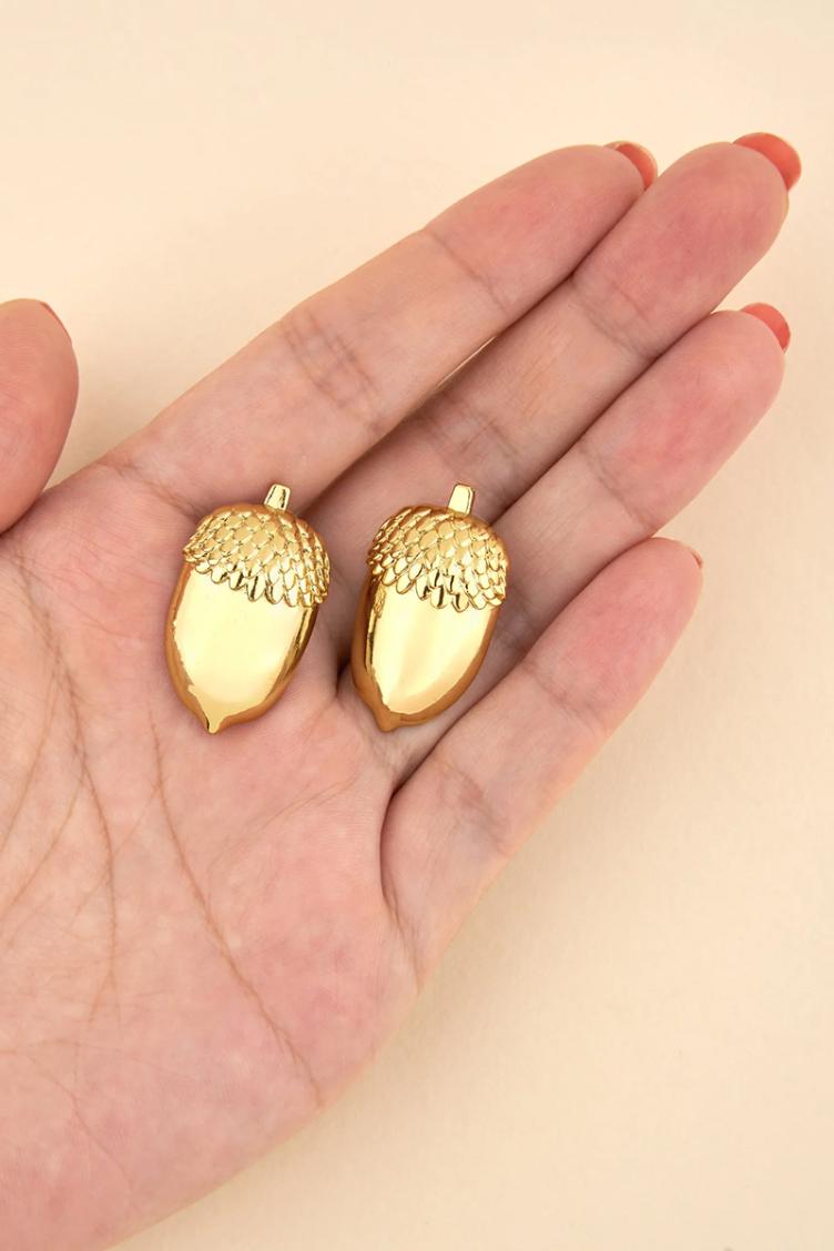 Ohrstecker Eichel - 4