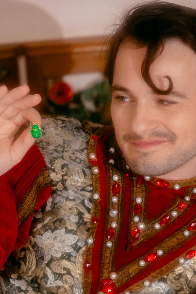 Ohrstecker Skarabäus - 4