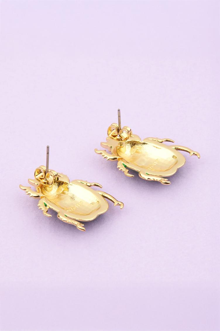 Ohrstecker Skarabäus - 1