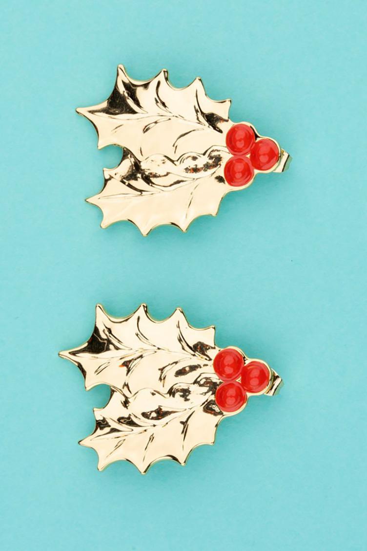 Ohrstecker Stechpalme