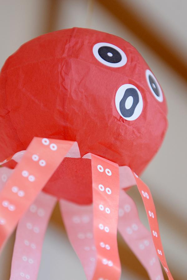 Papierobjekt Octopus - 0