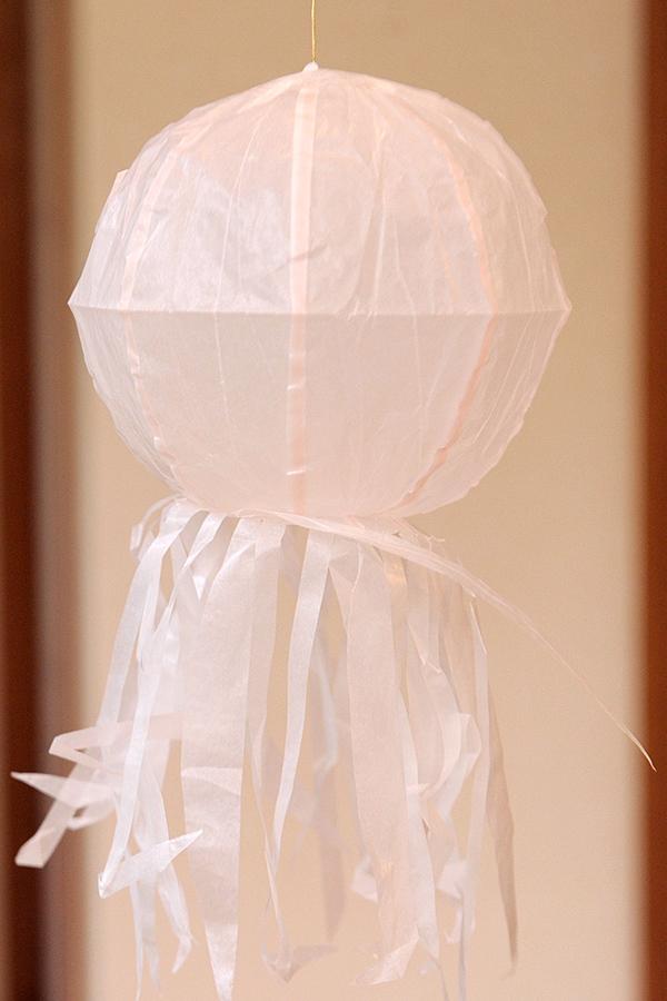 Papierobjektset Qualle - 2