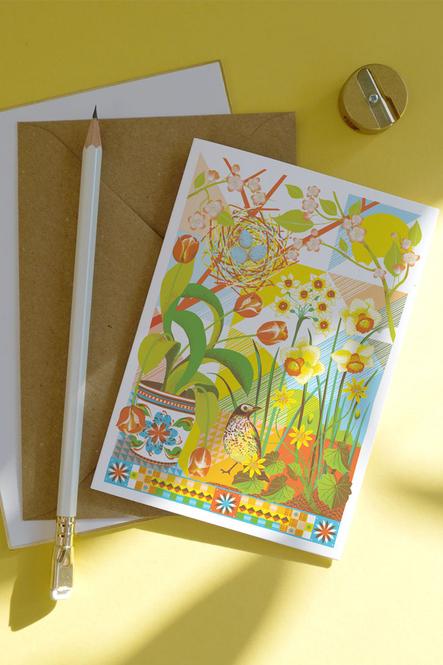 Postkarte April