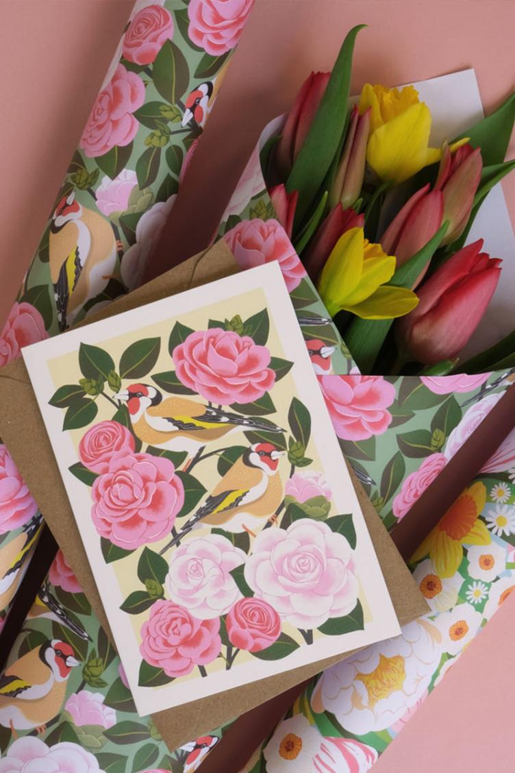 Postkarte Buchfink - 3