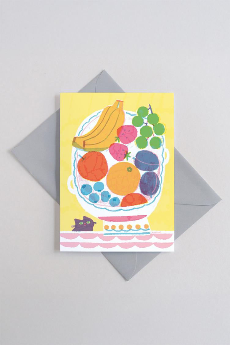 Postkarte Fruit Bowl - 0