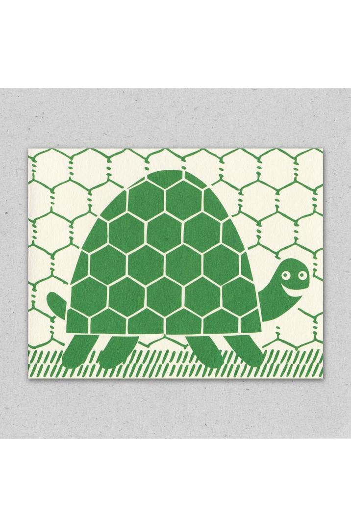 Postkarte Schildkröte