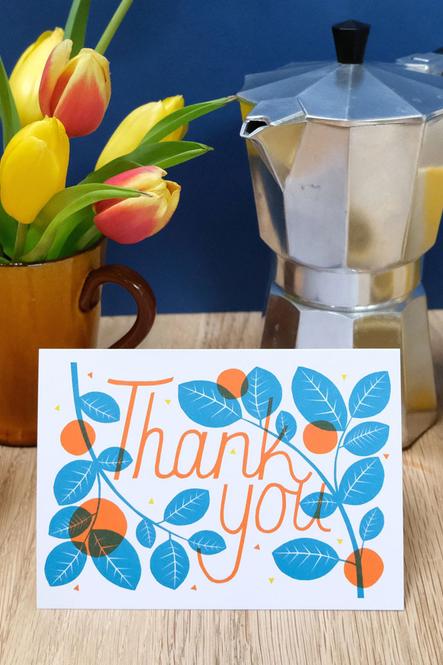 Postkarte Thank You - 1