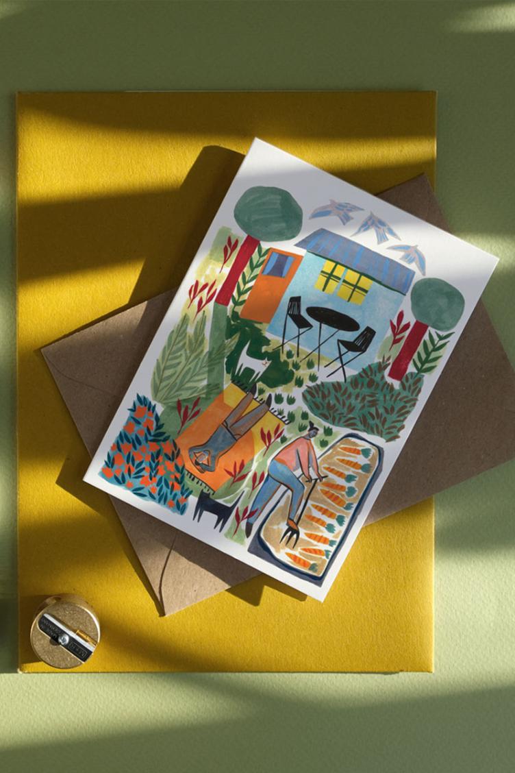 Postkarte The Garden - 1