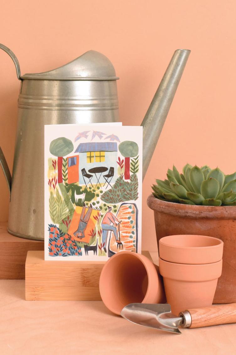 Postkarte The Garden