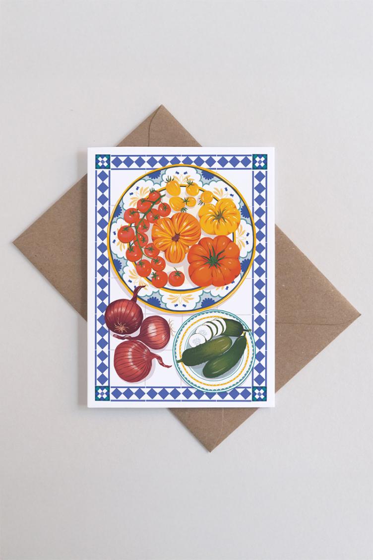 Postkarte Vegetables - 2