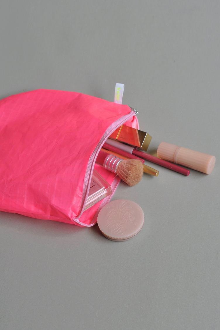 Pouch round L pink
