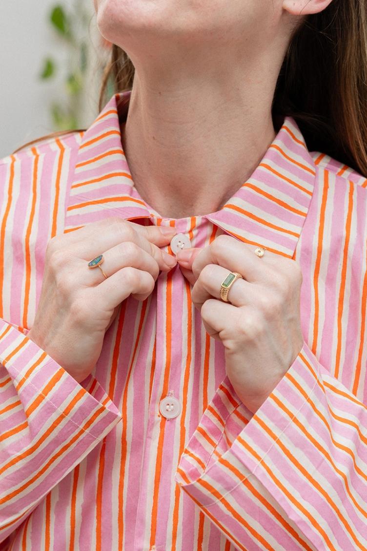 Pyjama Set Rayitas lilac - 0