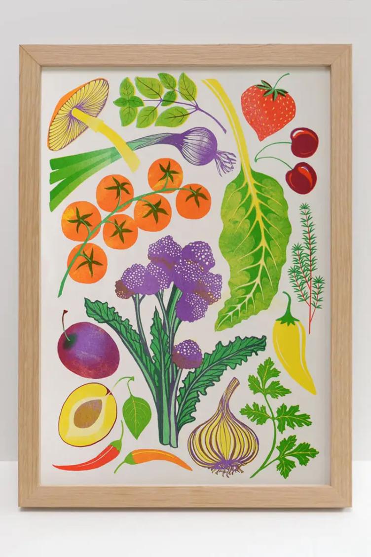 Riso-Print A3 Gemüse+Früchte - 1