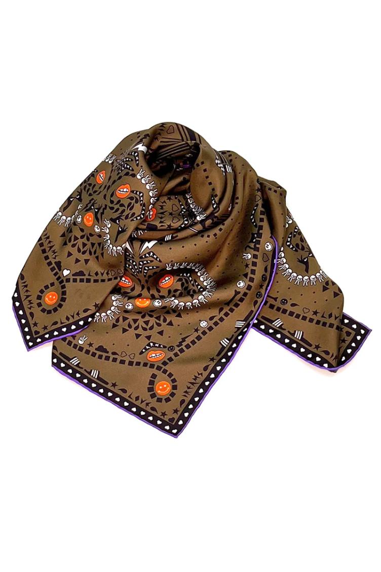 Seidenfoulard BANDANA DRAMA L - 5
