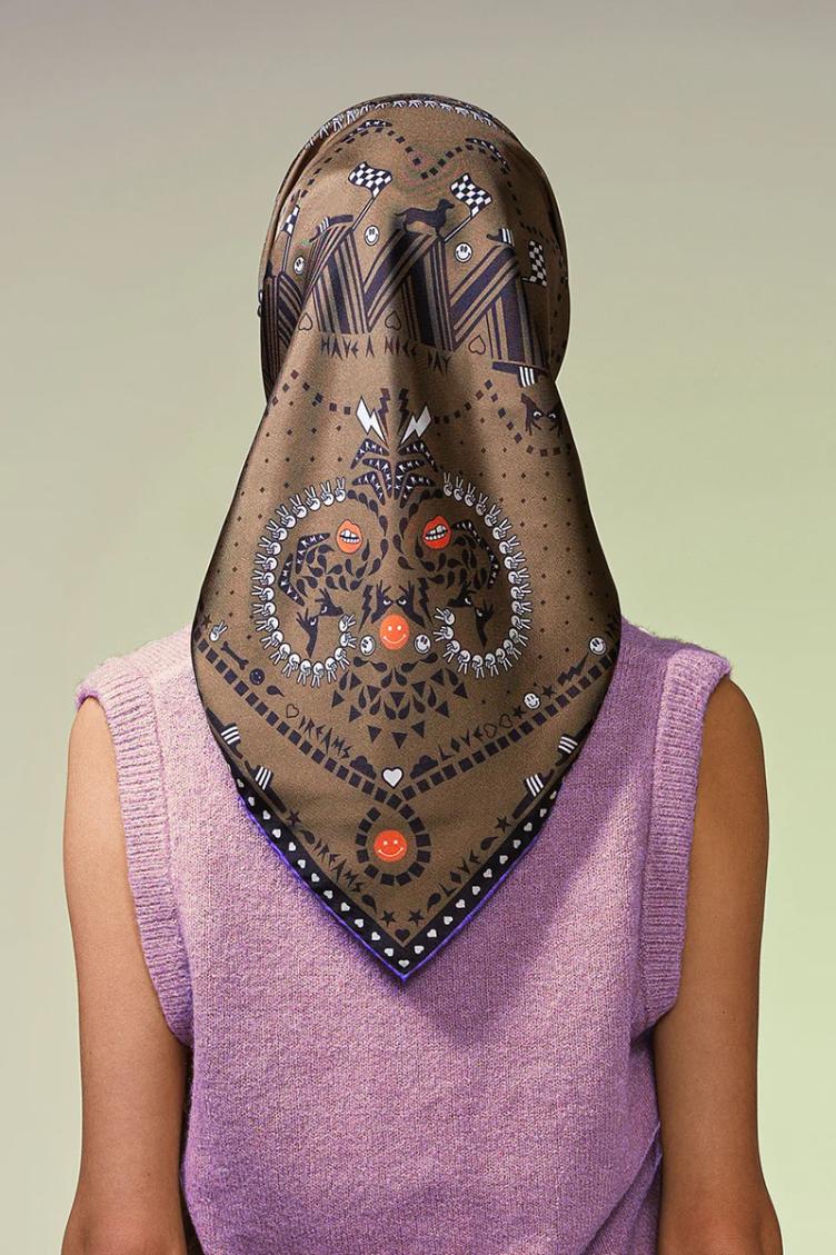 Seidenfoulard BANDANA DRAMA L - 4