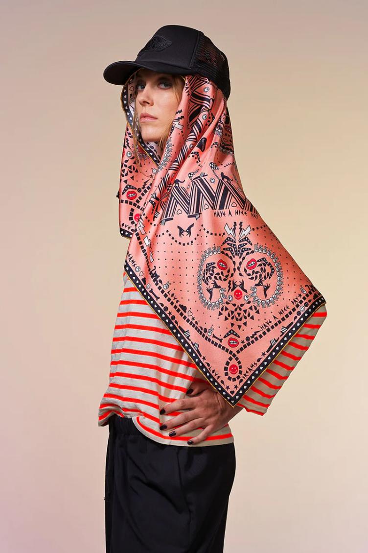 Seidenfoulard BANDANA DRAMA L