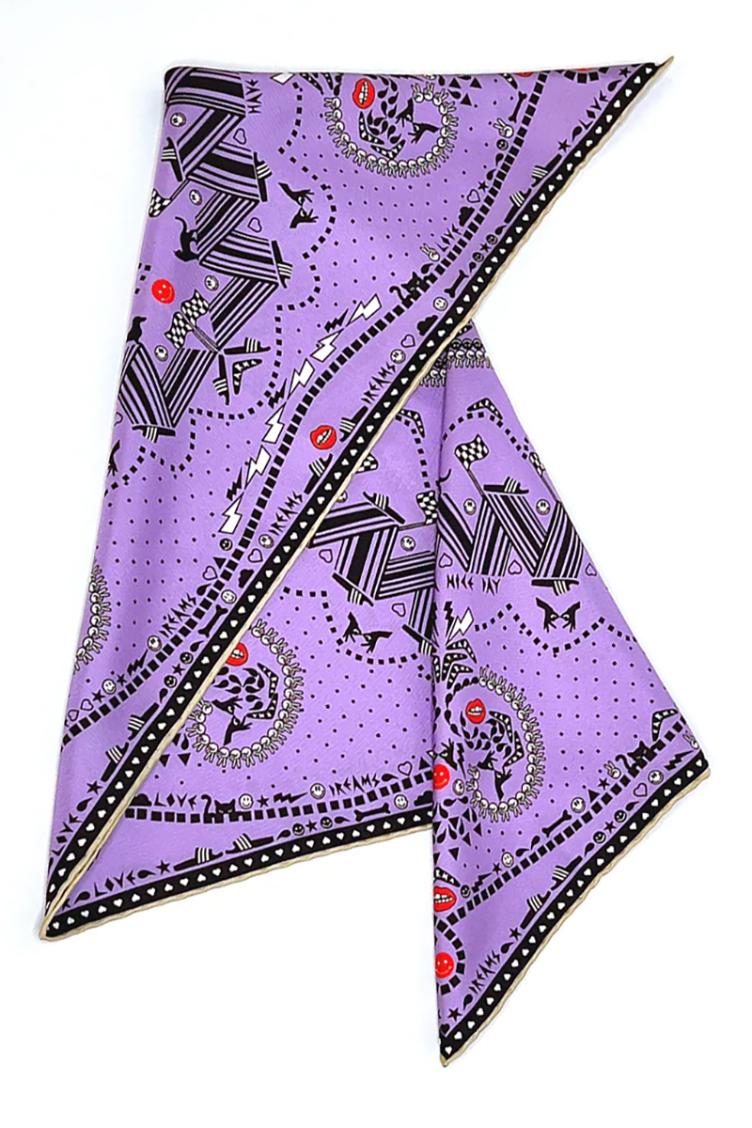 Seidenfoulard BANDANA DRAMA S - 3