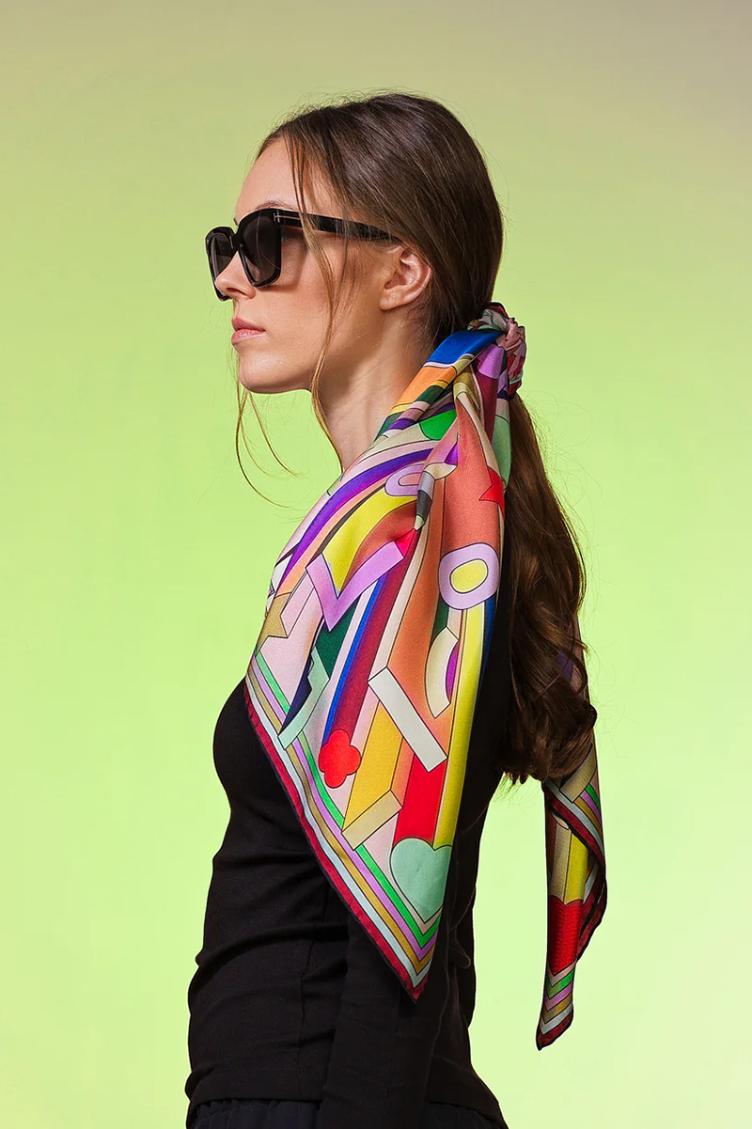 Seidenfoulard COME AS YOU ARE S