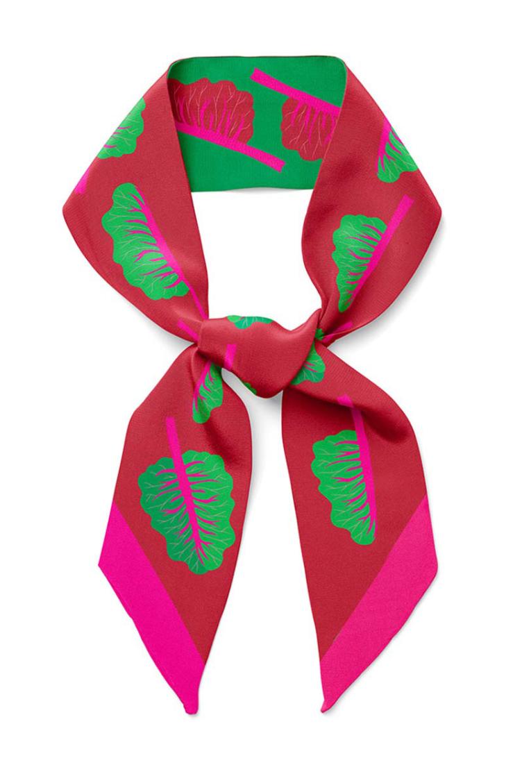 Seidenschleife Mangold - 1