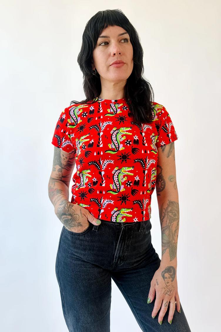 Shirt Classic Crew Crocodilo