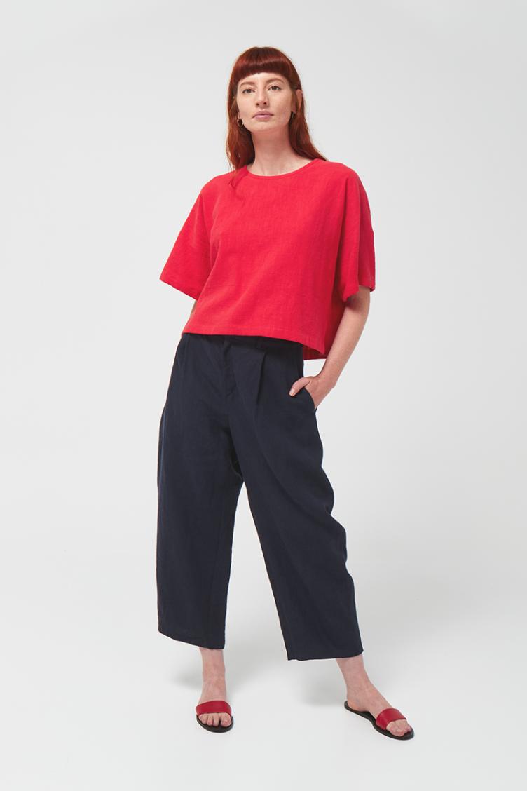 Shirt Henk cropped - 0