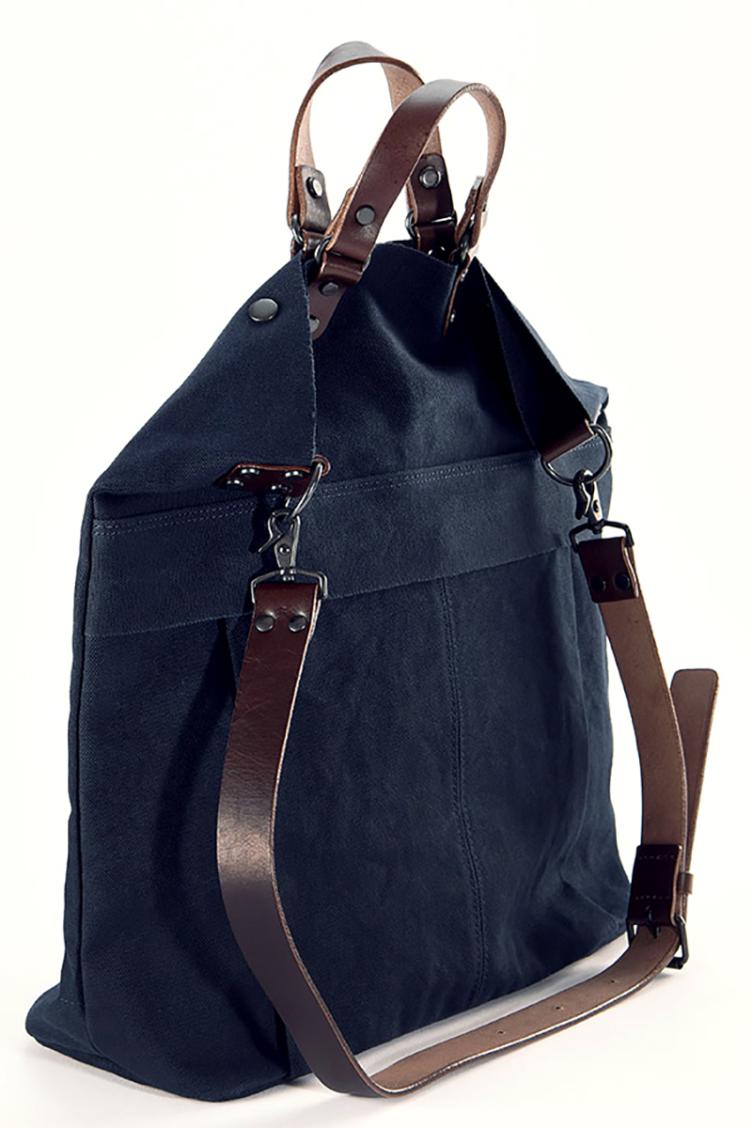 Shopper aus Baumwoll-Canvas