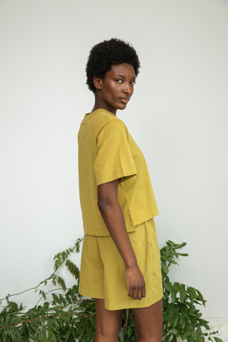 Shorts Gilma-Jane olive - 1