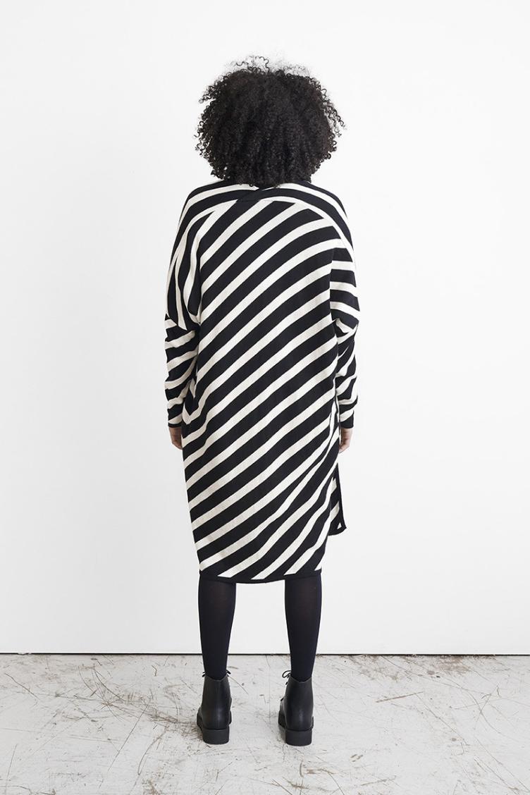 Strickmantel Stripes - 3