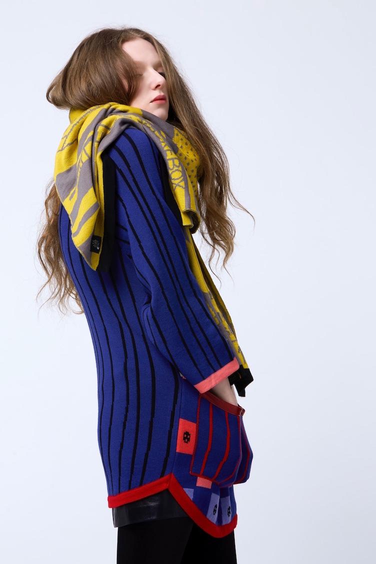 Strickpullover in Blau - 2