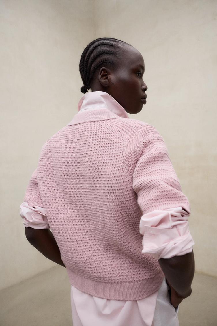 Strickshirt Anna altrosa - 0