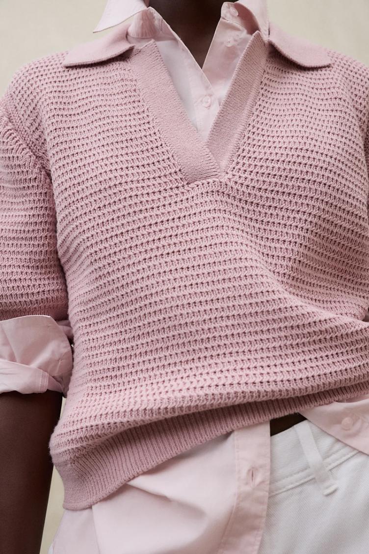 Strickshirt Anna altrosa - 3