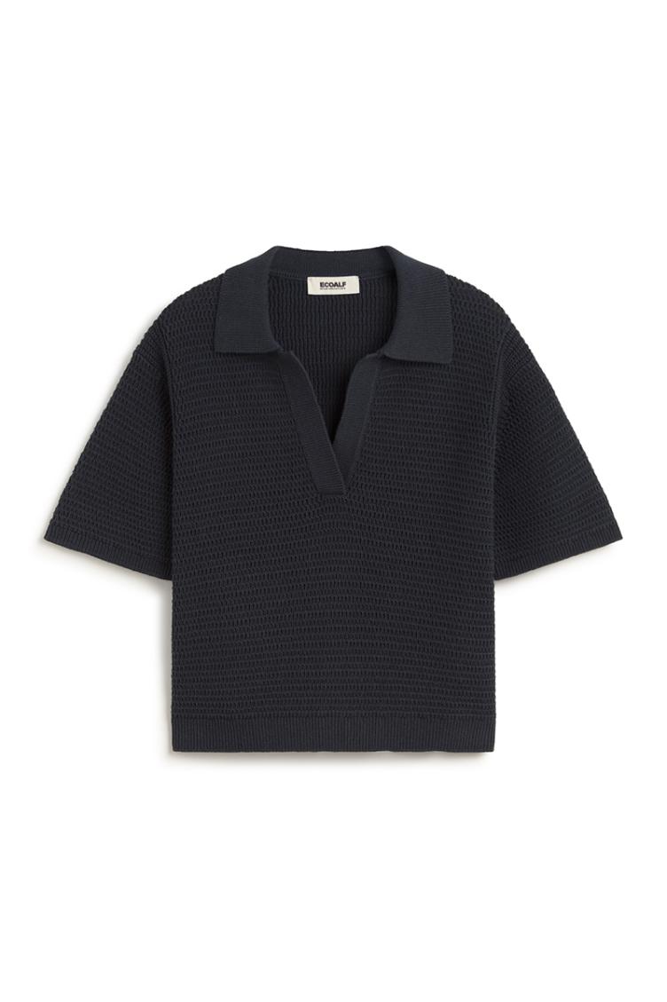 Strickshirt Anna nachtblau - 3