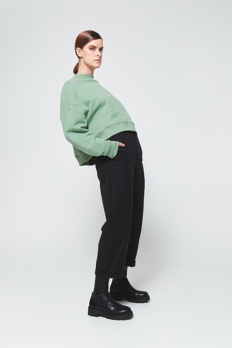 Sweater wide long slit - 0