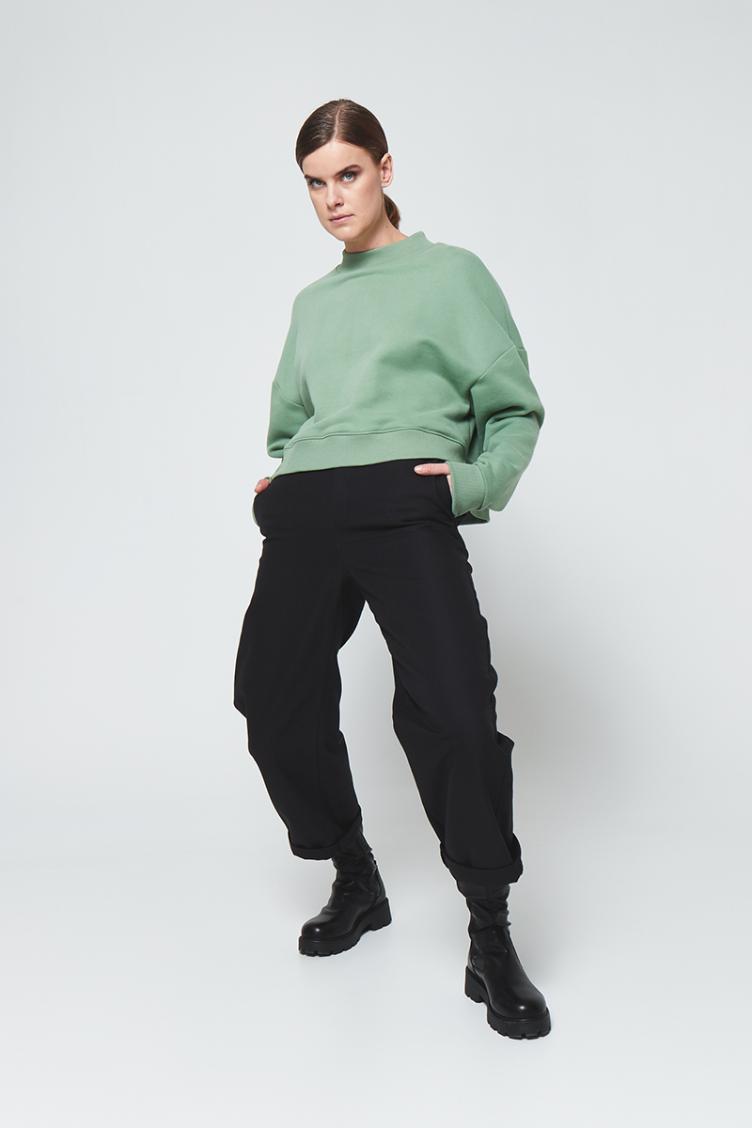 Sweater wide long slit - 2