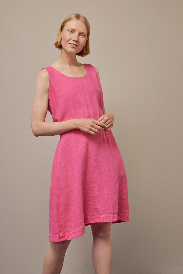 Trägerkleid Leinen - 2