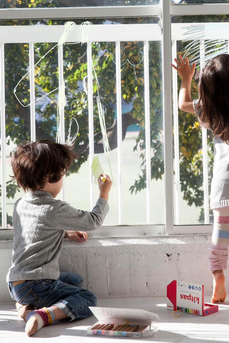 Wachskreide 6 Farben - 1