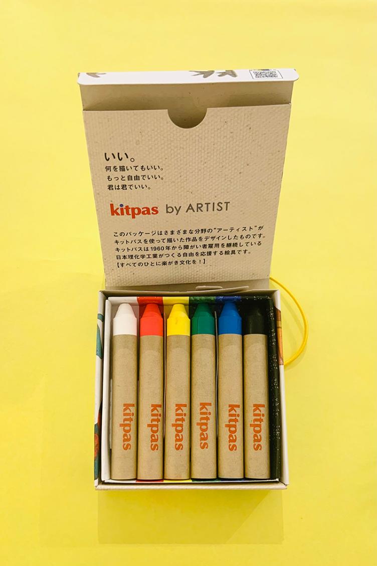 Wachskreide 6 Farben - 3