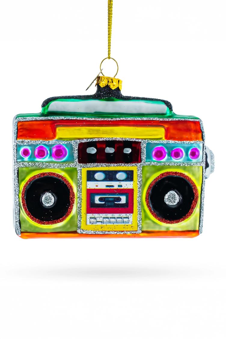Weihnachtsschmuck Boombox