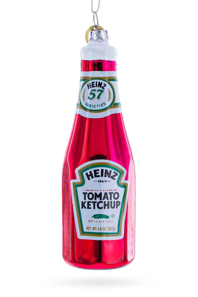 Weihnachtsschmuck Ketchup