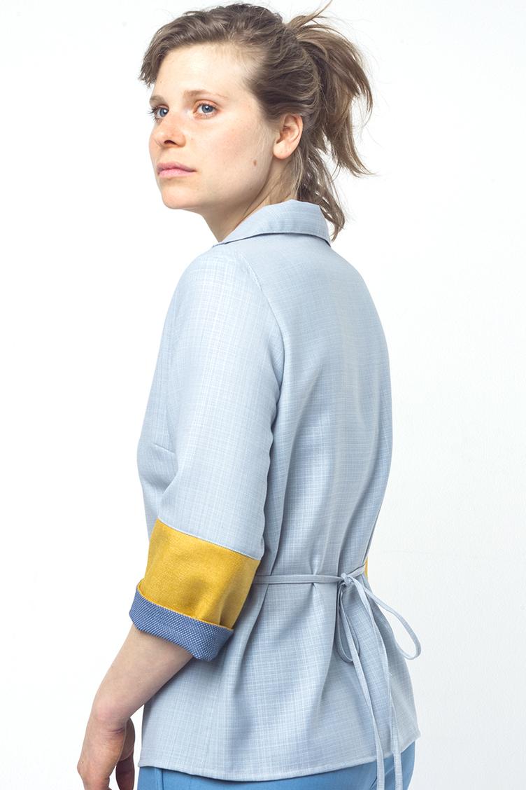 Wollbluse Matrosin