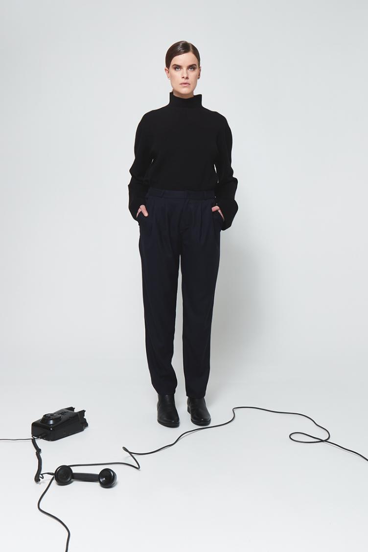 Wollhose pleated classic