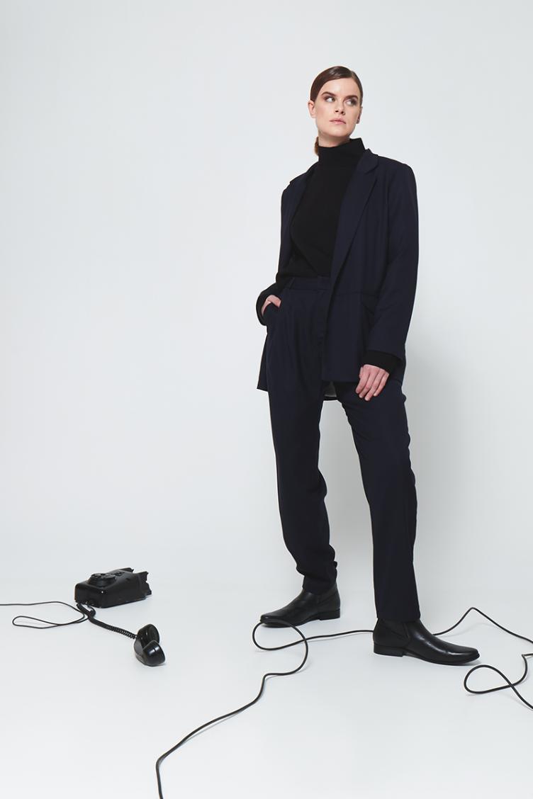 Wollhose pleated classic - 0