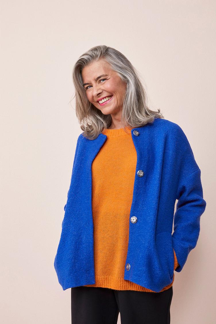 Wolljacke True Blue
